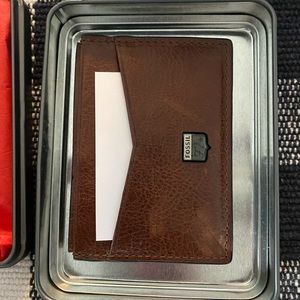 Fossil card holder